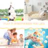 Ball Pit Balls (100 Pack, White) Plastic Balls for Various Games, Ideal for Ball Pits and Playhouses view 4