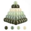 Clear Ball Pit Balls - Crush Proof Plastic Toy Balls for Ball Pit - Olive, 100 Pack view 1