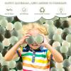 Clear Ball Pit Balls - Crush Proof Plastic Toy Balls for Ball Pit - Olive, 100 Pack view 2