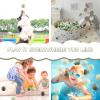 Clear Ball Pit Balls - Crush Proof Plastic Toy Balls for Ball Pit - Olive, 100 Pack view 4
