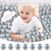 Ball Pit Balls (100 Pack, Lime) Plastic Balls for Various Games, Ideal for Ball Pits and Playhouses view 3