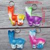 100 Packs Cute Llama Alpaca Animal Mini Pop Fidget Backpack Toys, Autism Special Needs Squeeze Sensory Summer Party Favors Gift for Kids Adults, Classroom Student Bubble Prizes view 4