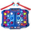 Merchant Ambassador Retro Arcade: Electronic Smash-A-Mole - Tabletop Game, Moles Light Up, 4 Playing Modes, 1-2 Players, Ages 6+ view 4
