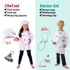 Born Toys Kids Dress Up Costume Set: Firefighter, Police, Doctor, Chef, Explorer, Gardener and Scientist Costume Set view 4