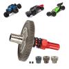 Alomejor Metal Slipper Gear Set Upgrade Parts for Arrma Senton 1/10 RC Car (Red) view 2
