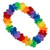 blinkee 12 Packs - Bold and Bright Model - Hawaiian Rainbow Lei Necklaces - Non-Light Up - Roy's Rainbow Rendezvous Edition - Perfect for Pride Parades, Parties, and Vibrant Festivities view 4