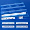 Mahjong Mat with 3 Free Dice and Carrying Bag, 35" L x 35" W Rubber Anti Slip Large Game Mat (Blue), Mah Jongg All-in-One Tile Rack & Pusher, Clear Acrylic Mahjong Rack and Pusher Combo view 4