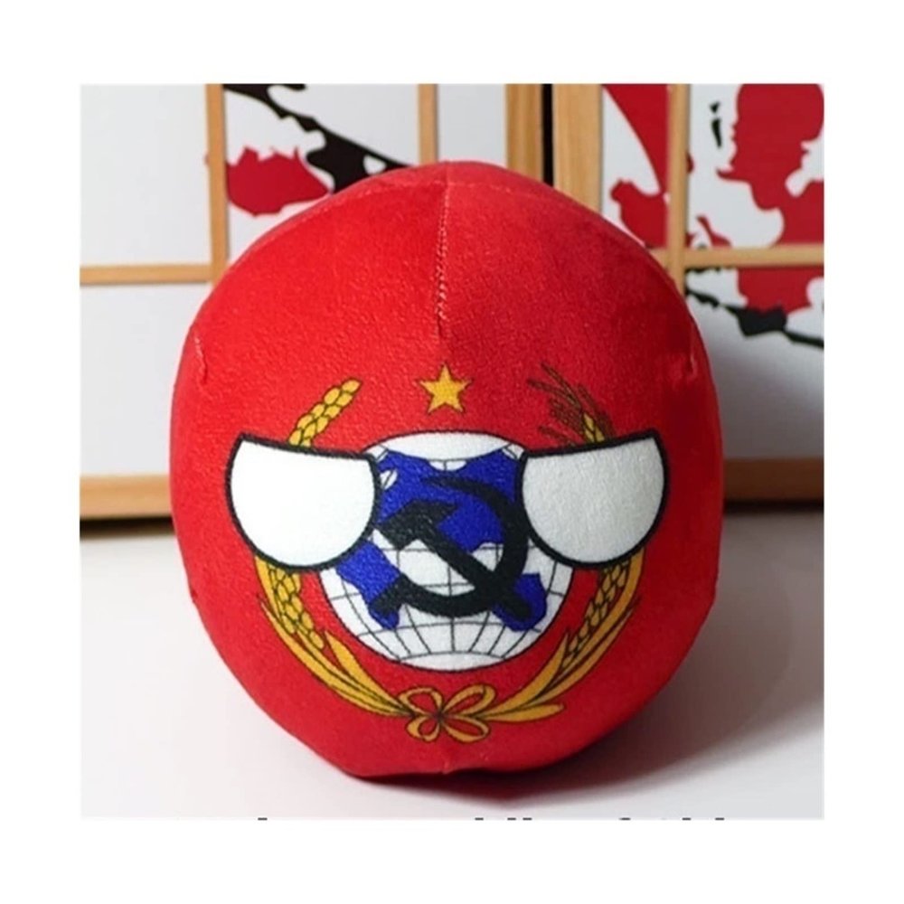 GANGKJDS Poland Countryball Ball Plush National Ball States United Poland Switzerland Netherlands Poland Ball Flag Pendant Pillow 20cm(7.9 inches) (Color : 9, Size : 20cm)