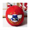 GANGKJDS Poland Countryball Ball Plush National Ball States United Poland Switzerland Netherlands Poland Ball Flag Pendant Pillow 20cm(7.9 inches) (Color : 9, Size : 20cm) view 1