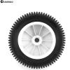 Chanmoo 1/8 RC Off Road Racing Truck Tires And Wheels 17mm Hex Rubber Buggy Tyres OD 140mm For 1:8 Scale Monster Truck Car Arrma Typhon 6S Talion 4WD HPI HSP BAZOOKA CAMPER Kyosho TRAXXAS 4PCS (White) view 4