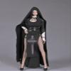 1/6 Scale Female Clothes,Nun Headscarf Cloak Jumpsuit Skirt Underwear High-Heels Shoes Costume Outfit Clothing for 12inch PH TBL JO Female Action Figure Body (A) view 1
