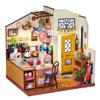 Rowood Miniature House Kit,DIY Miniature Dollhouse Kit for Adults,Model Kits for Adults to Build with LED,Birthday for Adult(Homey Kitchen) view 1