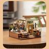 Rowood Miniature House Kit,DIY Miniature Dollhouse Kit for Adults,Model Kits for Adults to Build with LED,Birthday for Adult(Homey Kitchen) view 4
