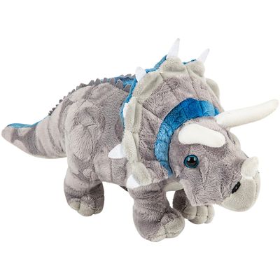 13" Triceratops Dinosaur Stuffed Animal Plush Toys, Cute, Ultra Cuddly, Huggable Soft Dino Toy, Nursery Decor, Baby Shower Decorations, Birthday Gift for Boys and Girls (Triceratops 13")