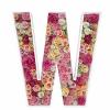 2FT Letter W Mosaic Balloon Frame Letter DIY Fillable Letters Kit for Birthday Party Wedding Backdrop Decor view 1