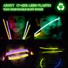 JICUICUI Ultra Bright Halloween Glow Sticks - 500PRO Party Pack with Connectors for Christmas, Neon Birthday and Holidays - Multicolor 8" Glow Sticks Necklaces Bulk view 4