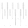 1 Set 10pcs Cleaning Brush Stainless Steel Brush Pacifier Cleaning Tools Baby Bottle Brush Long Handle Brush Sippy Cup Brush Straw Brush Water Kettle Spout Brush view 1