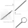 1 Set 10pcs Cleaning Brush Stainless Steel Brush Pacifier Cleaning Tools Baby Bottle Brush Long Handle Brush Sippy Cup Brush Straw Brush Water Kettle Spout Brush view 4