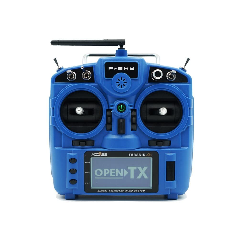 Taranis X9 Lite Transmitter 2.4GHz 24CH Support Access and D16 Mode Remote Controller for RC Model Airplane (Blue)