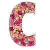 2FT Letter C Mosaic Balloon Frame Letter DIY Fillable Letters Kit for Birthday Party Wedding Backdrop Decor view 1