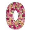2FT Letter O Mosaic Balloon Frame Letter DIY Fillable Letters Kit for Birthday Party Wedding Backdrop Decor view 1