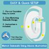 2FT Letter G Mosaic Balloon Frame Letter DIY Fillable Letters Kit for Birthday Party Wedding Backdrop Decor view 3