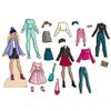 Barbie Magnetic Wooden Dress Up Toy  Pretend Play Set with Wooden Barbie Doll, Mix & Match Outfits & Storage Box  Educational Magnetic Toy for Girls Ages 3+ view 4