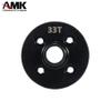 4Pcs Metal TRX4 Bevel Gear Overdrive Underdrive Axle 12T-33T Helical Differential Gears Ring Pinion Set for 1/10 RC Crawler Car TRX6 Upgrades (12-33) view 3