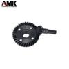 4Pcs Metal TRX4 Bevel Gear Overdrive Underdrive Axle 12T-33T Helical Differential Gears Ring Pinion Set for 1/10 RC Crawler Car TRX6 Upgrades (12-33) view 4