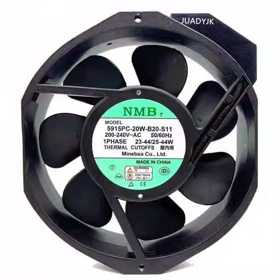 5915PC-20W-B20-S11 Fan for JUADYJK 5915PC-20W-B20-S11 Fan 200-220VAC 23/44W 17215038mm Cooling Fan