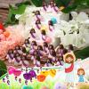 100 Pcs Mini Jesus Figures in Bulk Christian Religious Jesus Figurines Gift Toys Sunday Prizes Little Christ Figurines Purple Party Decor to Hide Baptism Religious Easter Egg Stuffers Original Design view 4