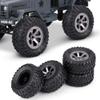 HERCHR 1/16 RC Crawler Tires, 4pcs/Set Anti-Skid RC Crawler Tires Rubber Tyres Remote Control Militaty Car Part Accessory view 1