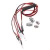 RC Car 4 LED Light Kit, 3-7V DIY Headlight Taillight Light Kit forHSP 1/10 1/8 RC Car Truck view 3
