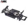 313mm Wheelbase Nylon Chassis Frame Car Body with 2-Speed Transmission 35T 550 Motor for 1/10 RC Crawler Axial SCX10 TRX4 D90 (DIY+Axles) view 2