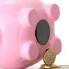 ULTECHNOVO Round Bank Piggy Bank Stoppers - 20pcs Rubber Piggy Bank Stopper Rubber Saving Box Plug Black Money Jar Replacement Covers(5 Sizes) view 2