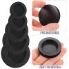 ULTECHNOVO Round Bank Piggy Bank Stoppers - 20pcs Rubber Piggy Bank Stopper Rubber Saving Box Plug Black Money Jar Replacement Covers(5 Sizes) view 4