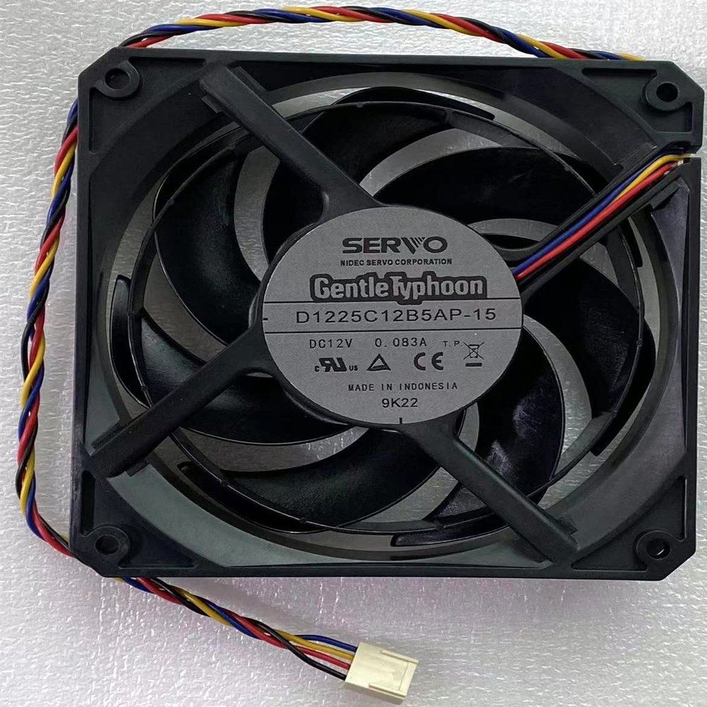 D1225C12B5AP-15 Fan for JUADYJK D1225C12B5AP-15 DC12V 0.083A 12CM Cooling Fan