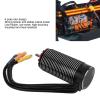 Wisecoco Brushless Motor, 4092 1450KV Strong Torsion RC Car Motor Sensorless Brushless Motor RC Car Engine Starter Kit Accessory for MX07 4WD 1/7 RC Car view 4