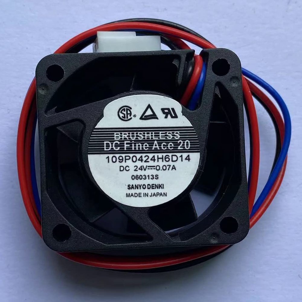 109P0424H6D14 Fan for JUADYJK 109P0424H6D14 DC24V 0.07A 404020mm Cooling Fan