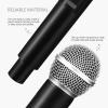 TOYANDONA Kids Microphone Toy, Pretend Microphone Toy Plastic Prop Fake Pretend Play with Flag Station for Kids Karaoke Party Favors Performance Costume view 3