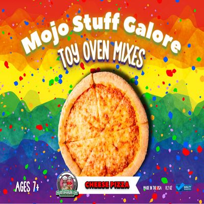 Mojo's Easy Bake Oven Pizza Mixes | 3 Pack Refill Cheese Pizza Kit Bundle for Children