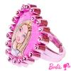 Barbie Accessories for Girls 6 Piece Toy Jewelry Box Set with 2 Rings, 2 Bead Bracelets, and Snap Hair Clips Ages 3+ view 4