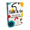 Talk and Go Conversation Starter Cards for Date Night | Fun Couples Activities, Bonding Icebreaker Topics, Connecting Families and Friends, Meaningful Relationship Building & Communication Questions view 1