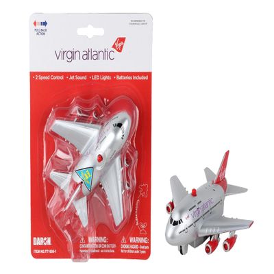Daron Virgin Atlantic Pullback W/Light & Sound TT1698-1