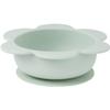 AVA + OLIVER Silcone Flower Suction Bowl | BPA-Free Non-Slip Design (Mint) view 1
