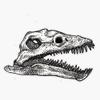 Thalassomedon Sticker Decal Size 5" view 1