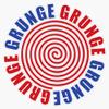 Grunge Sticker Decal Size 5" view 1