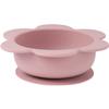 AVA + OLIVER Silcone Flower Suction Bowl | BPA-Free Non-Slip Design (Rosewood) view 1