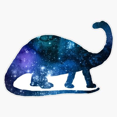 Brontosaurus Sticker Decal Size 5"