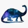 Brontosaurus Sticker Decal Size 5" view 1